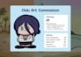 draw your character in chibi ych